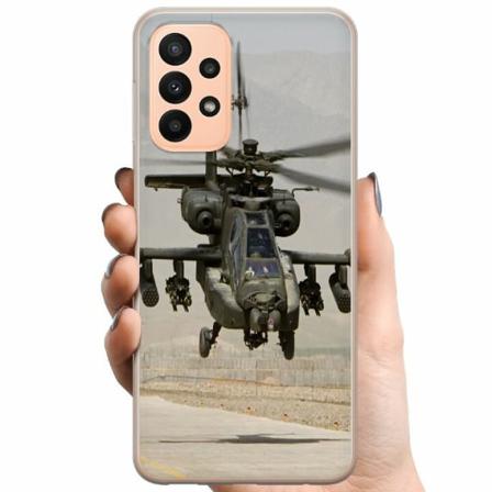 Samsung Galaxy A23 5g Tpu Mobilskal Ah-64 Apache Attack Helico