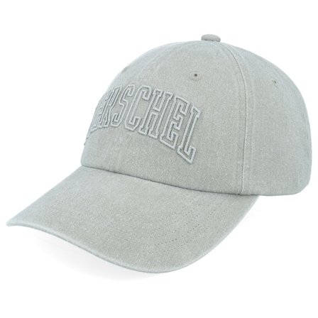 Herschel - Grijs unconstructed Cap - Sylas Faculty Abbey Stone Stonewash Dad Cap @ Hatstore