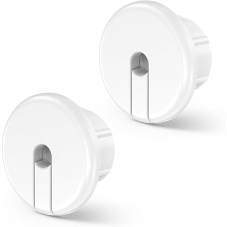Starlink Dishy Ethernet-kabel Väggfäste, 25 mm Vägghål, Starlink Ethernet-kabelgenomföring för Möbeltrådhål (Vit, 3 st)