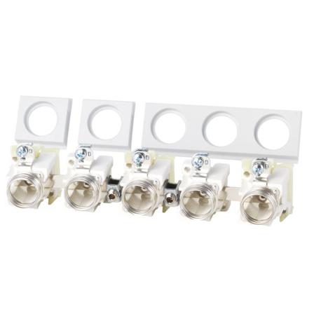 Eldon NDS25-5 Radelement 5-polet, DII, 25 A, 500 V, Elfordeling & strømforsyning