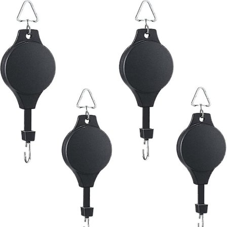 Havekurv – Udtrækkelig, justerbar, PET nylon, 15 kg bæreevne