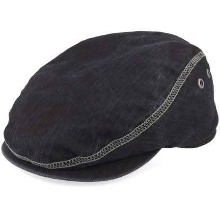 Mayser - Beige flatcap Keps - Frankie Outdoor Schwarz Khaki Flat Cap @ Hatstore