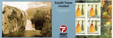 Grønland 2001 - AFA H-9 - Frimærkehæfte - Stemplet