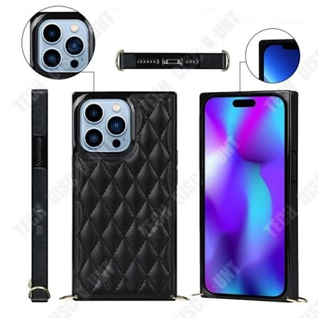 Telefonfodral - TD - iPhone 12 PRO - Trådlös laddning - Linsskydd - Stötbeständig