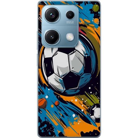 Mobilskal till Xiaomi Redmi Note 14S med Fotbollar
