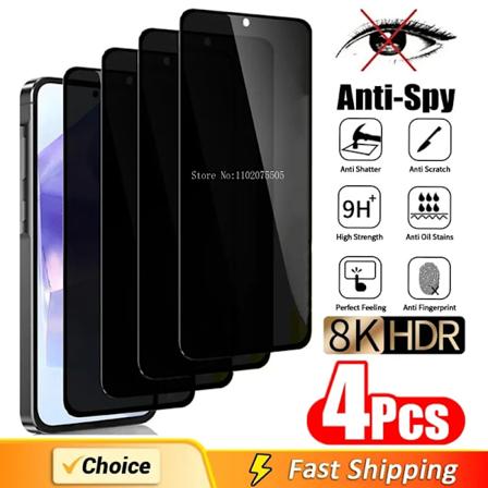 Premium Privacy Skärmskydd För Samsung S21 S22 S23 Plus S10e S20fe A55 A15 A54 A34 A13name A14 A53 A52 A12 Sekretess Skärm Filmname For Samsung A15 