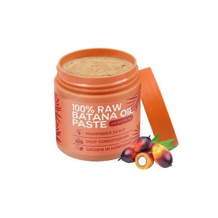 Ren, økologisk Batana-olie til tykt og stærkt hår, forebygger hårtab, styrker og reparerer tørt, beskadiget hår, 120 ml
