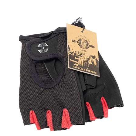 Better Bodies Gear BB Womens Treningshansker Svart/Rosa