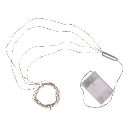 Mikro-LED valoseppele - RAYHER - 4 säiettä - 6/18 h ajastin - Lämmin valkoinen