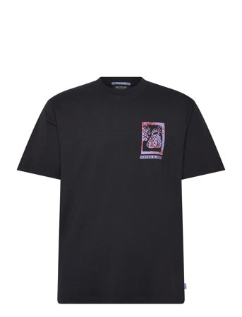 Scotch & Soda | Relaxed Fit Front + Back Aw T-Shirt | XL