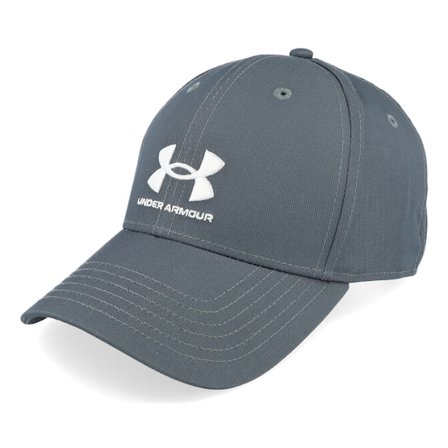 Under Armour - Harmaa adjustable Lippis - Branded Lockup Pitch Gray Adjustable @ Hatstore