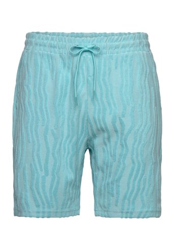 Scotch & Soda | Cotton Terry Jacquard Shorts | M