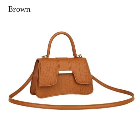 Skuldertaske Messenger Bag BRUN