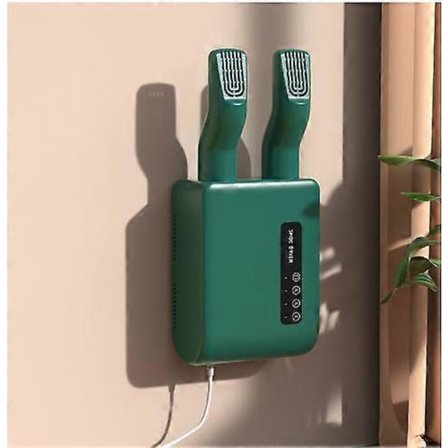 Skotork Stöveltork och Deodorizer, Väggmonterad Stövelvärmare med Värmefläkt & Timer, Tyst Snabbtorkning för Skor, Handskar, Mössor, Strumpor