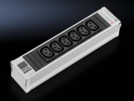 RITTAL PSM Plug-in Module Non-Heating Appliances 6 Sockets Without Fuse
