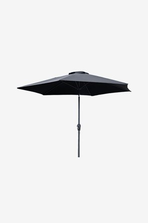 Venture Home - Aurinkovarjo Leeds - Musta - Auringonvarjot - - Homeroom