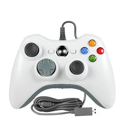 Högkvalitativ USB-kabelansluten handkontroll kompatibel med Xbox 360 PC