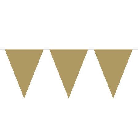 Flagguirlande Guld