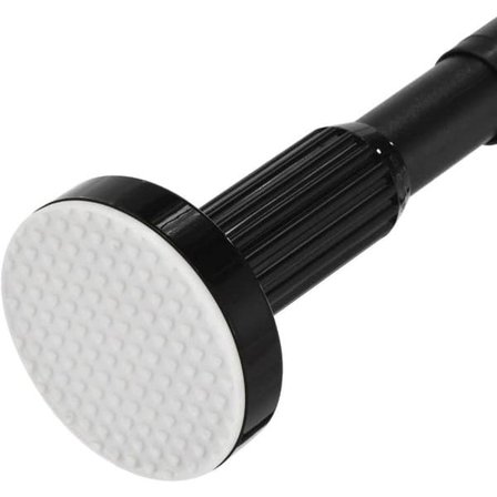 Duschstång Duschdraperistång Teleskopstång Utdragbar stång Klämstång Gardinstång i Rostfritt Stål Utan Borrning och Skruvning