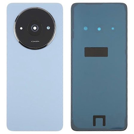 Kompatibel til Xiaomi Redmi A3 4G Bagside Batteri Hus Cover med Kamera Ring Linse Cover Reservedel