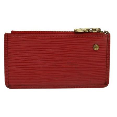Louis Vuitton Vintage, Pre-owned Leather Wallet Rood, Dames, Maat:ONE Size
