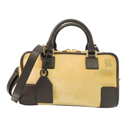 Loewe Pre-owned, Pre-owned Handbags Beige, Dames, Maat:ONE Size