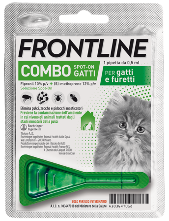Frontline Combo Soluzione Spot On Gatti Furetti 1x0,5ml