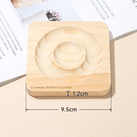 Bambus Perlebræt Smykkebakke TRÆFIRKANT ET TRÆFIRKANT