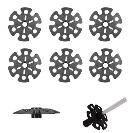 6 stk Trekkingstav Snøkurver Trekkingstav Utbyttbare Spisser Tilbehør for Snø Mud Sand