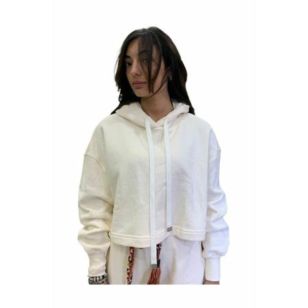 Dondup Hoodies Hvid, Dame