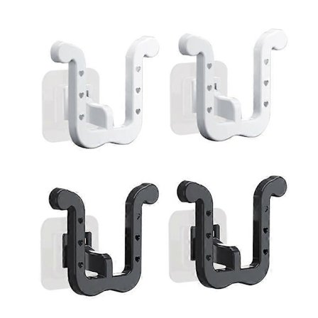 4 KPL Seinään Kiinnitettävä Kenkäteline, Tossuteline Tossujen Järjestäjä Itsekiinnittyvä Kenkäteline Ovelle