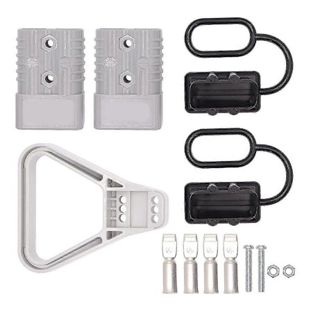 175a 1/0awg Batteri Strømstik Kabel Hurtig Tilslut Frakoblingssæt Til Anderson Stik Til Ca