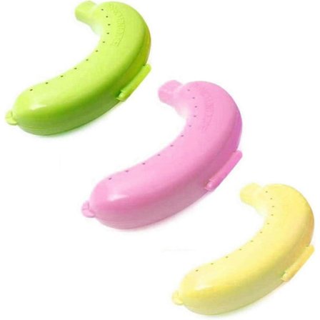 3 Bananetuier Søte Bananbokser For Oppbevaring Og Beskyttelse
