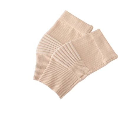 Letvægts Sømløse Knæbeskyttere til Sommer Aircondition Beige M