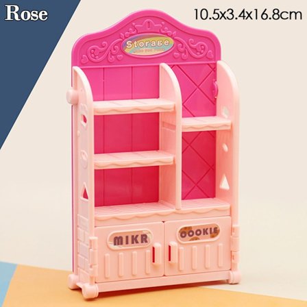 Dockhus Miniatyrmöbler Flerlagervagnsvagn ROSE