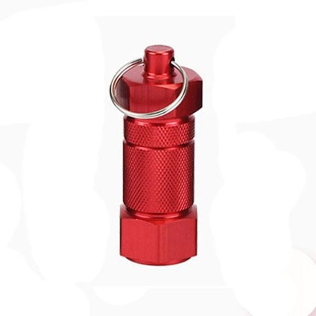 2st Case Pillmedicinlåda RÖD