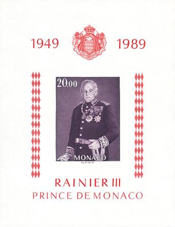 Monaco 1989 - YT BF45 - Postfrisk
