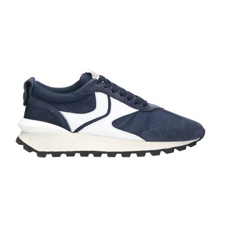Voile Blanche Sneakers , Blauw , Heren , Maat: 44 EU