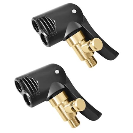 Pieces Velo -pumppusuutin, pumppusuutin, venttiilipumpun adapteri (2 in 1, voi tyhjentää)