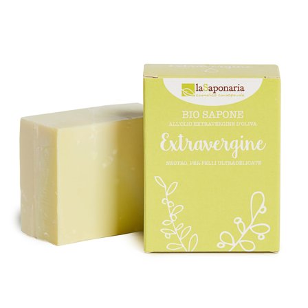 LA SAPONARIA Sapone solido extravergine 100g - Sapone
