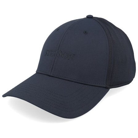 Stetson - Negro flexfit Gorra - Baseball Active Black Flexfit @ Hatstore