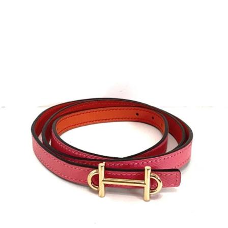 Hermès Vintage Pre-owned Læder baelter Pink, Dame Vintage Accessories, Størrelse: ONE Size