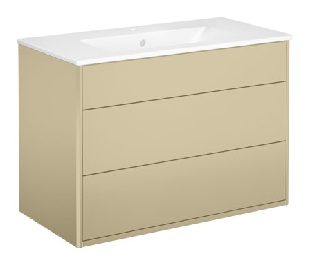 Gustavsberg Graphic GB71GCVU80BBWB Kommode beige, 80 cm 80 cm, Baderom