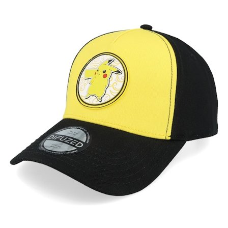 Difuzed - Yellow - adjustable - Cap - Pokémon Pikachu A-Frame Adjustable - Hatstore