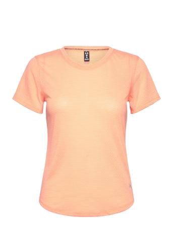 Ua Streaker Ss T-shirts & Tops Short-sleeved Oransje Under Armour*Betinget Tilbud