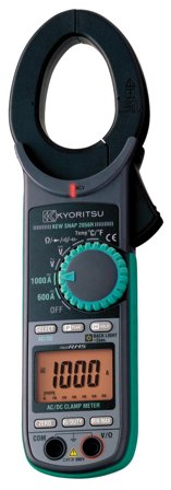 Kyoritsu 2056R Klemmeamperemeter, Måleinstrument