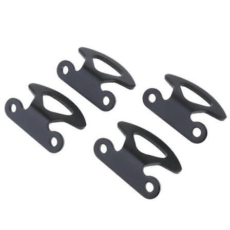 Lastbilsflak 4 st/set Svarta Metall Spännkrokar Flak Pickup Box Inre Explorer Sport För Ford F150 2000-