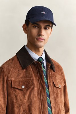 GANT - SHIELD COTTON TWILL-LUES til herre marine