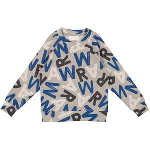 Kids - MarMar Copenhagen Printed Branded Sweatshirt Heavy Logo 134 cm - Jumpers and knitwear - 134 CM - Grey