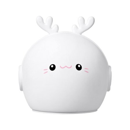 Söt nattlampa för barn, LED-nattlampa för barnrum, baby nattlampa, uppladdningsbar silikonlampa med djurmotiv, presenter till tonårsflickor och pojkar